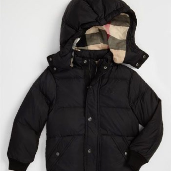 Burberry puffer jacket 12y